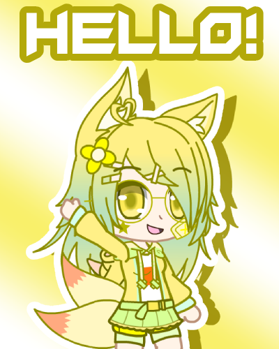 Ashley💛🌻: Hello! ^^ #GachaClub #Gacha