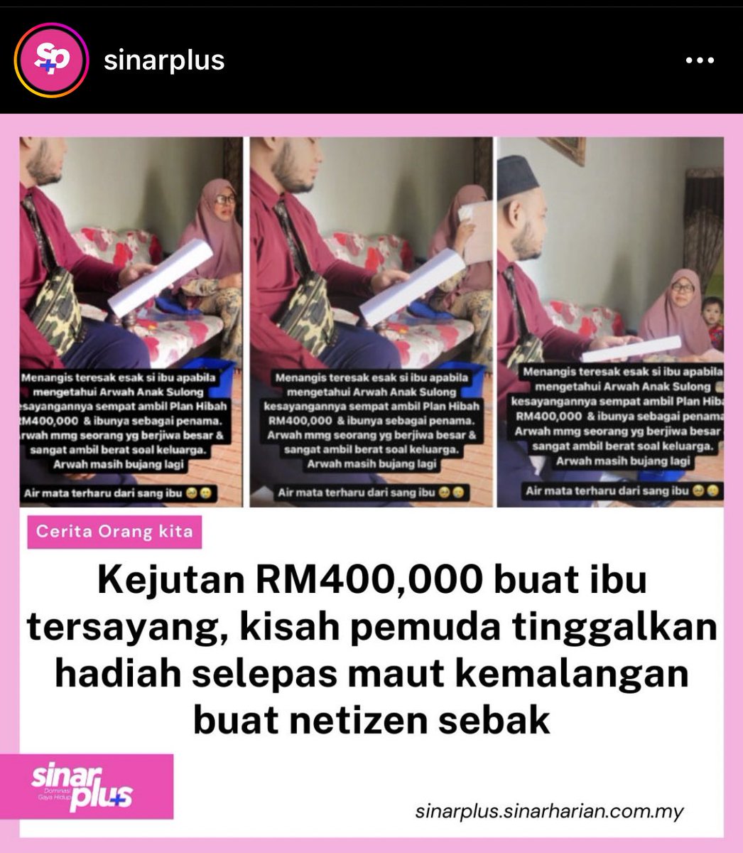 amnan956's tweet photo. Cuba check diri anda, dah ada ke apa yang nak ditinggalkan buat keluarga tersayang kalau anda meninggal dunia ? https://t.co/gpGG8Pgsf1