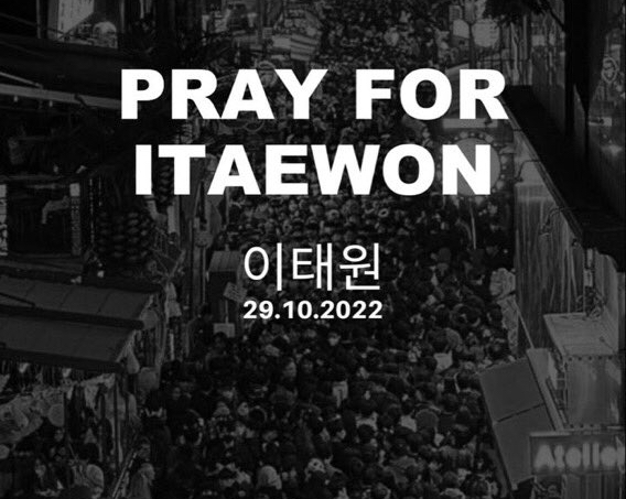 Our thoughts and prayers go out to all the families and victims impacted by the Itaewon Tragedy.  The Korean Cultural Association of Metropolitan Toronto (KCCA) will be setting up a Memorial Altar at the KCCA Centre Nov. 1 - Nov. 4, 10am-7pm. (1133 Leslie St.)
