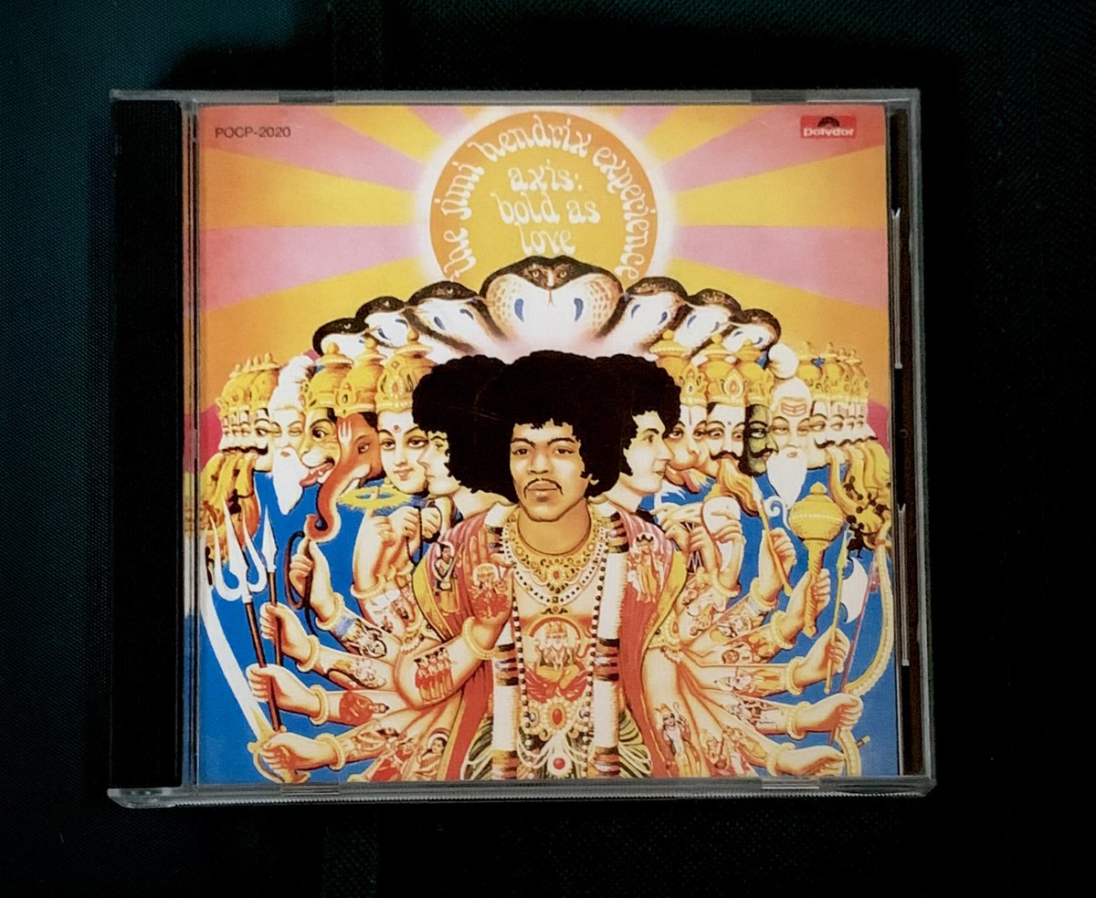 Kumanoray Jimi Hendrix Axis Bold As Love これもまさに歴史的名盤ですね 前作より実験的でサイケデリックな要素が多めの作品でしょうか しかし改めて名曲揃いですが Little Wingは何度も繰り返し聴いてしまう まさに神がかった歴史的名曲ですね