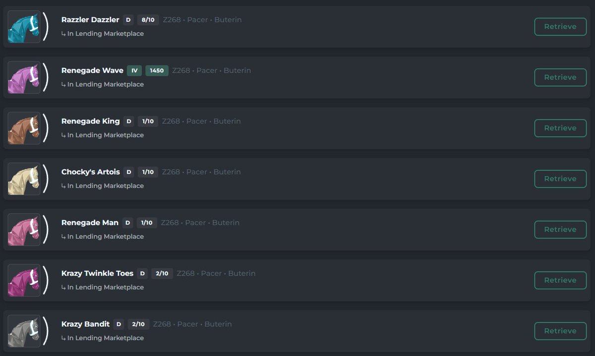 😻Just put some decent 268s into lending for the first time! GO GRAB ONE! &amp; Goodluck🔥