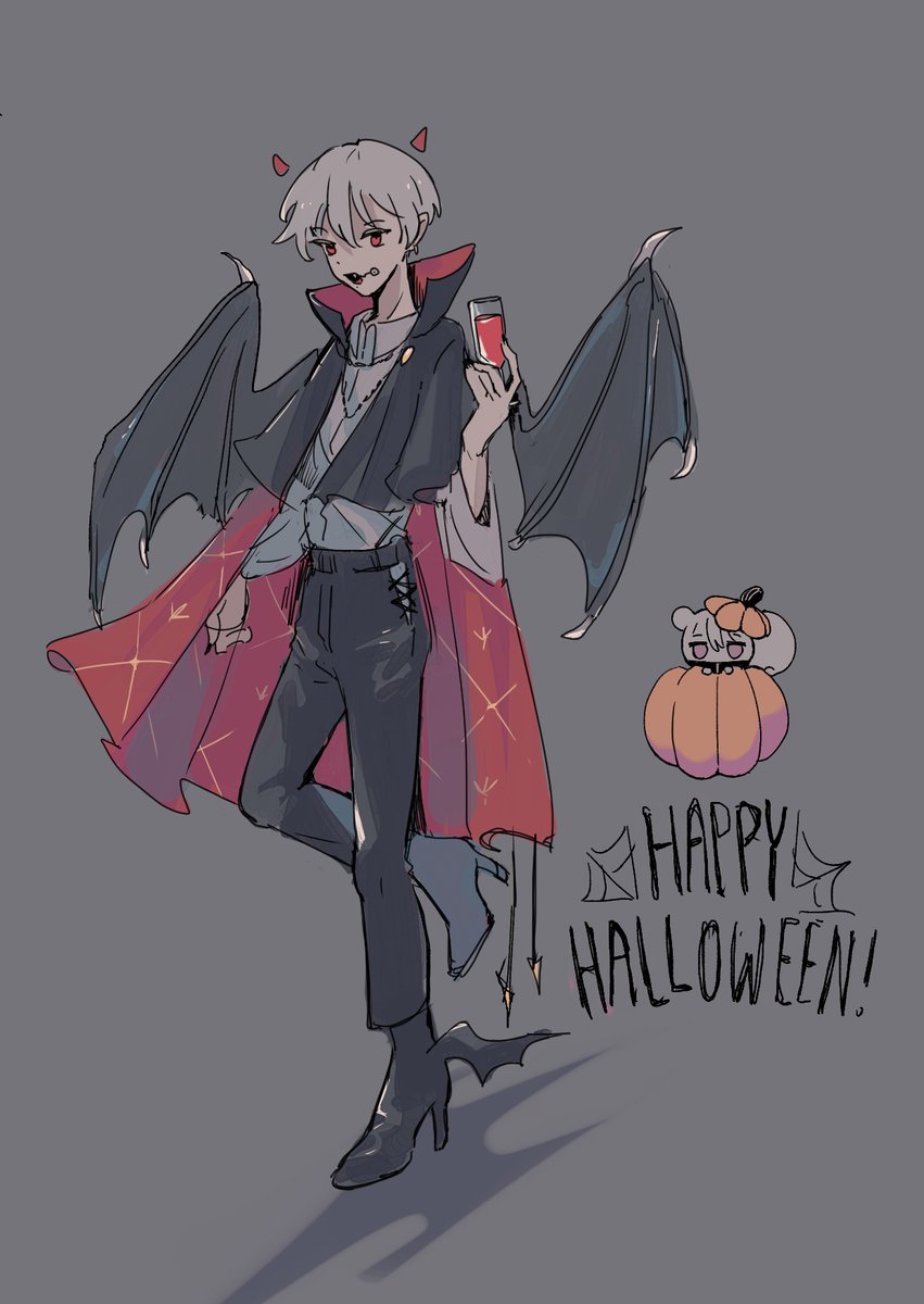 「super fast sketch happy halloween!! 」|luka🐥のイラスト