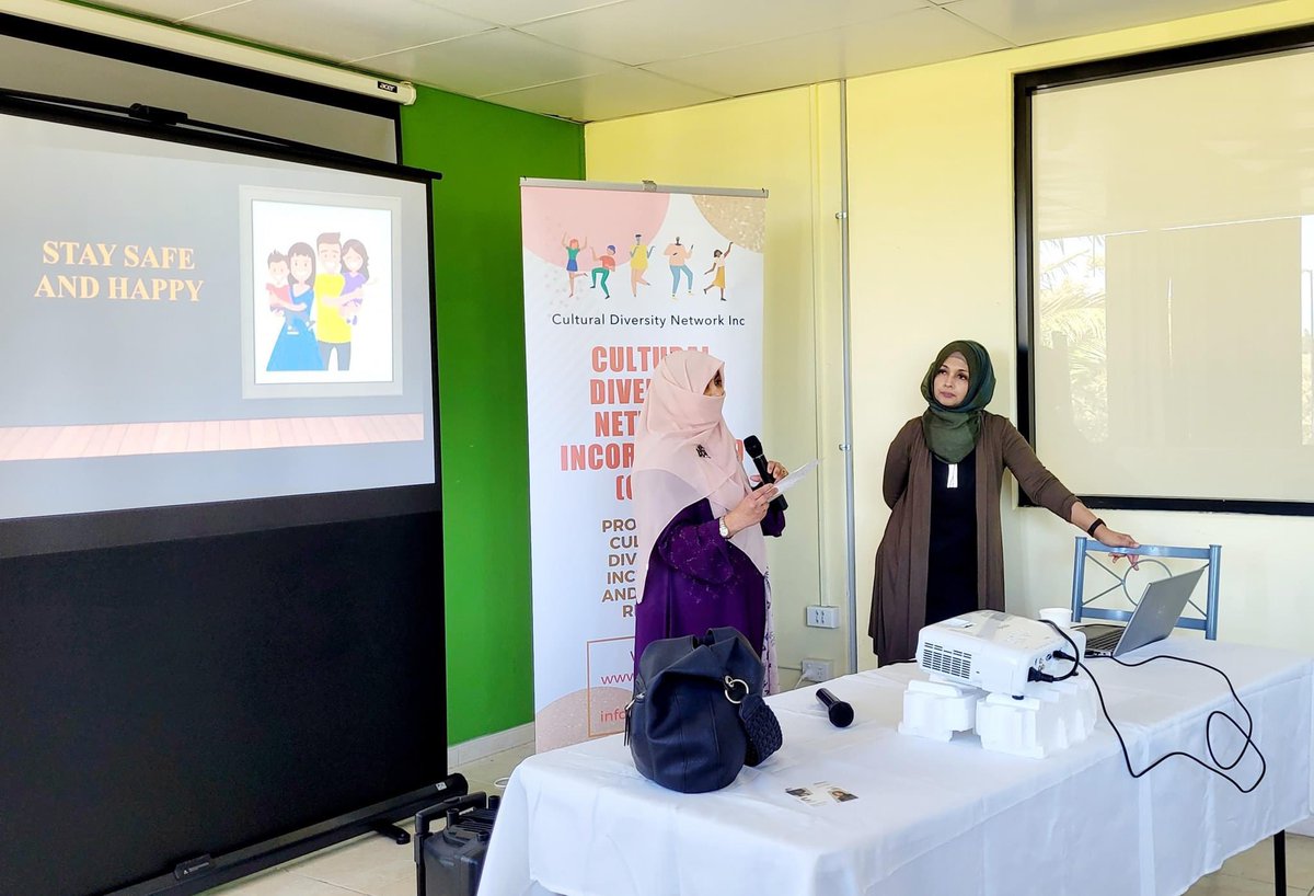 Cultural Diversity Network Inc (@cdni_org_au) on Twitter photo Successful completion of another project āSafer Womenā organised for Bangladeshi and Rohingya women living in Lakemba- Bankstown area.
Please feel free to contact us if you or someone you know is experiencing domestic violence @ 0457430279 or support@cdni.org.au Successful completion of another project āSafer Womenā organised for Bangladeshi and Rohingya women living in Lakemba- Bankstown area.
Please feel free to contact us if you or someone you know is experiencing domestic violence @ 0457430279 or support@cdni.org.au