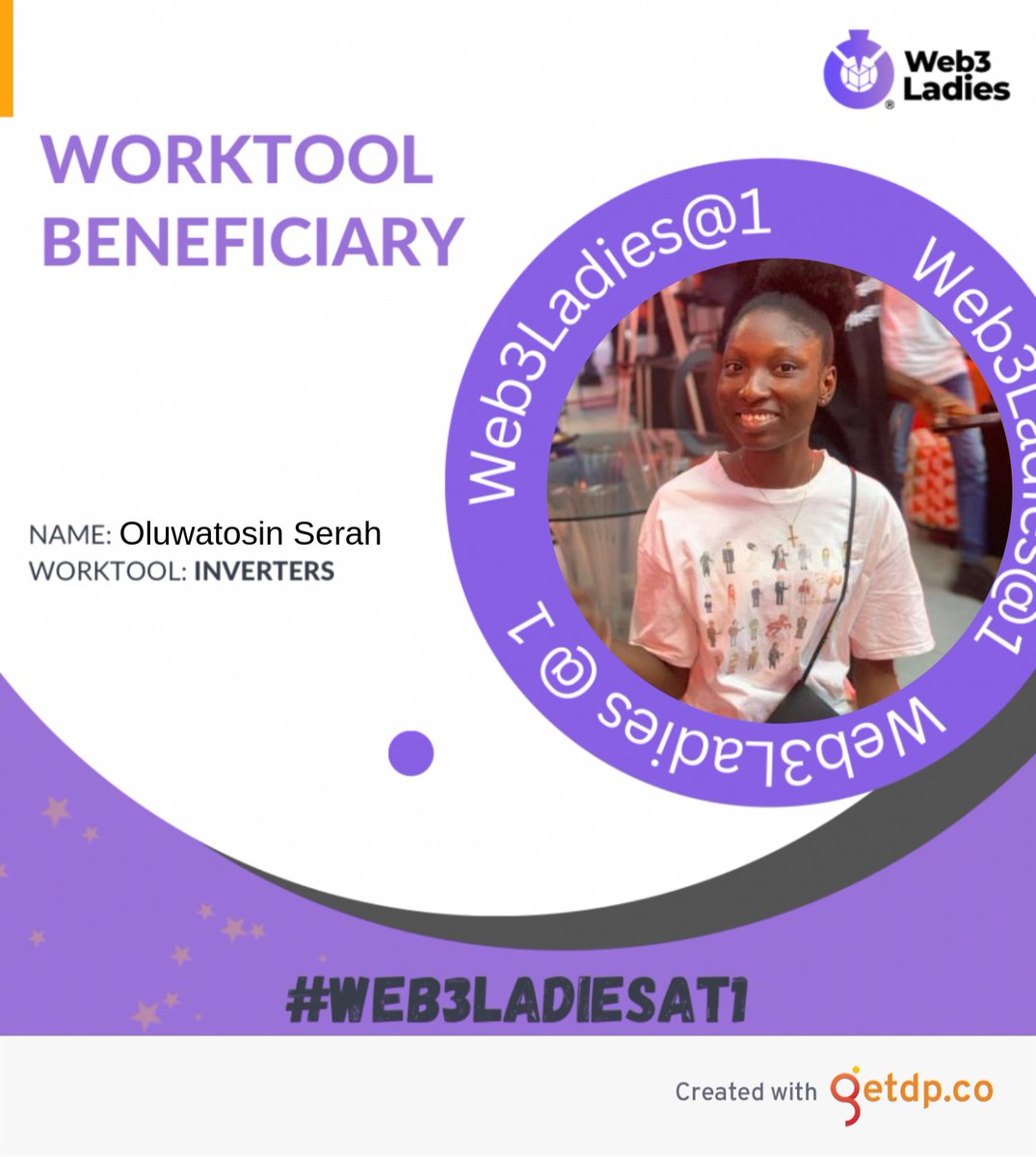 SerahOluwatosin's tweet photo. One of the benefits of being an active community team member💃☺️. A big shout out to
@web3ladies.
Happy Anniversary Web3ladies🎉💗
#Web3ladiesAt1 #WTAP #WWAP https://t.co/j29dzpKzdn