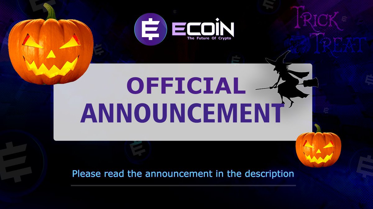 ECoin_Finance_'s tweet photo. It is with great pleasure that we inform you that we have completed PHASE 5 of our Roadmap.
New languages have been added to the website ✅

➡️ Check it out: https://t.co/YVRw4QuuBH

We will start PHASE 6.. Let the games begin... 🎃 🔥

#Ecoin #BNB #BTC #Binance #holloween #NFTs https://t.co/O1OGFVXj0S