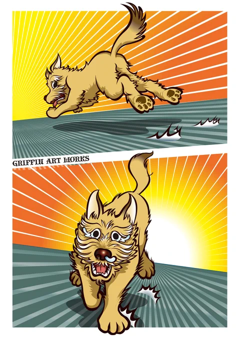 #犬の日 
猫の絵はワンさかあるけど犬の絵は少ないワン。
#イラスト #再掲 #illustration 
