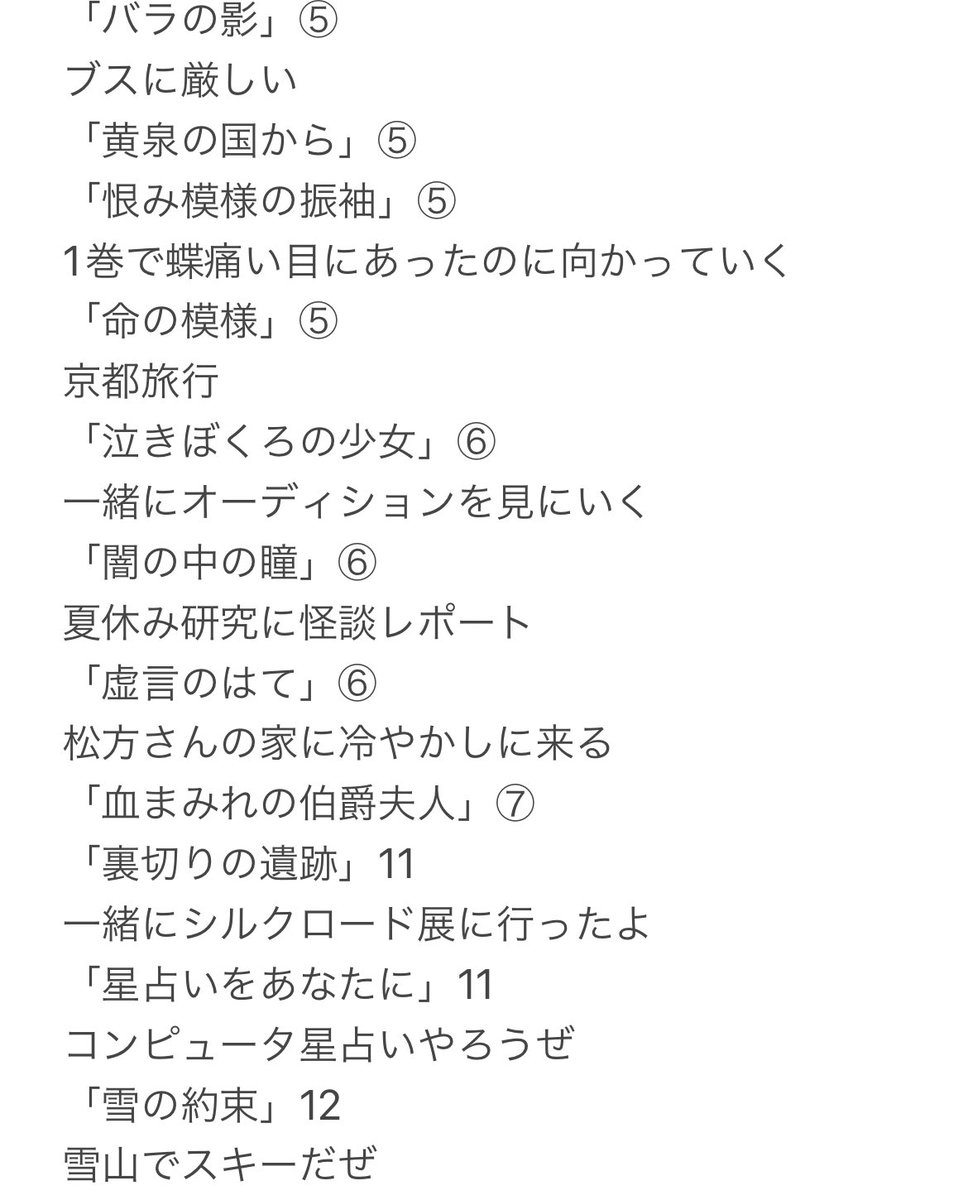 美奈子ちゃんちゃんと心を許せる友達いるんだろうか‥と思って美奈子のクラスメイト漁ったら、一応おさげの幸江がレギュラーでちゃんといた。1周目全然気づかなかった‥。
中学から一緒の幼馴染っぽい。
でも12巻から出てこなくなるので雪山で死んだかもしれないね
