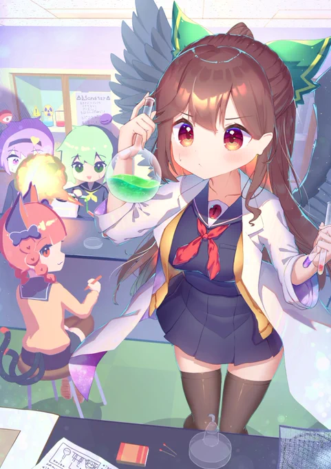 100週連続投稿しました!←前    比較    後→ 