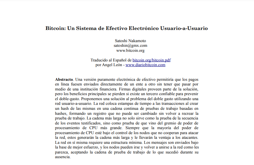 CriptoPromotor's tweet image. Un día como hoy en el 2008, Satoshi Nakamoto publicó el whitepapper de Bitcoin en una lista de correo de criptografía
y presentó al mundo el primer sistema de efectivo electrónico escalable entre pares. #BitcoinWhitePaperDay