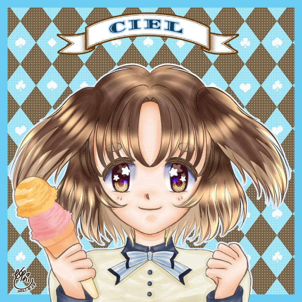 「#犬の日 ということでこちらのイラストは以前 さんの愛犬しょこちゃんとシエルくん」|ひなっツ꒰ঌ🐰໒꒱のイラスト