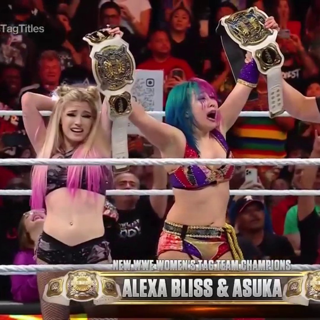 AsukaCityRP's tweet photo. @WWEAsuka is now 3x Women's Tag Team Champions with three different partners.
๐คก๐น๐ธ๐บ๐ญ๐คข๐คฎ๐๐ฏ๐ต
#TheEmpress
#EmpressOfTomorrow
#EmpressOfRAW
#AsukaCity
#DrAsuka
#TheFuture
#TheKeyToEvolution
#MayorAsuka
#AsukaSection https://t.co/BNJ9tcWl2K