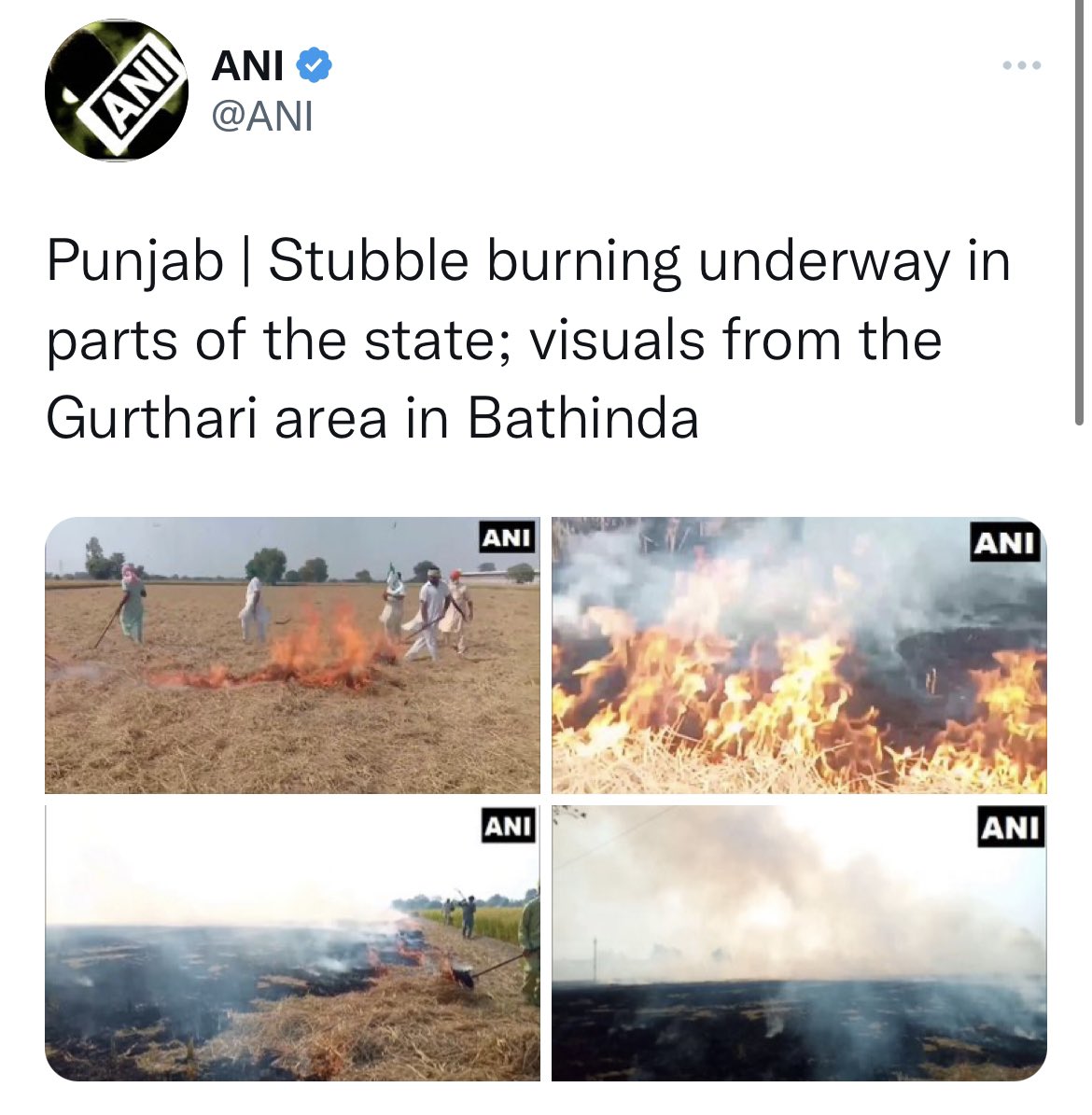 Shehzad_Ind's tweet photo. This year 13,873 stubble burning incidents have taken place in Punjab (33.5% increase) while Haryana has seen a 33% dip 

AQI is crossing 500! Last nite it dipped to 700!! 

Part Time CM KEJRIWAL has made Delhi a Gas chamber by failing on Punjab stubble/Vehicle pollution! https://t.co/GD0F8L8cqX
