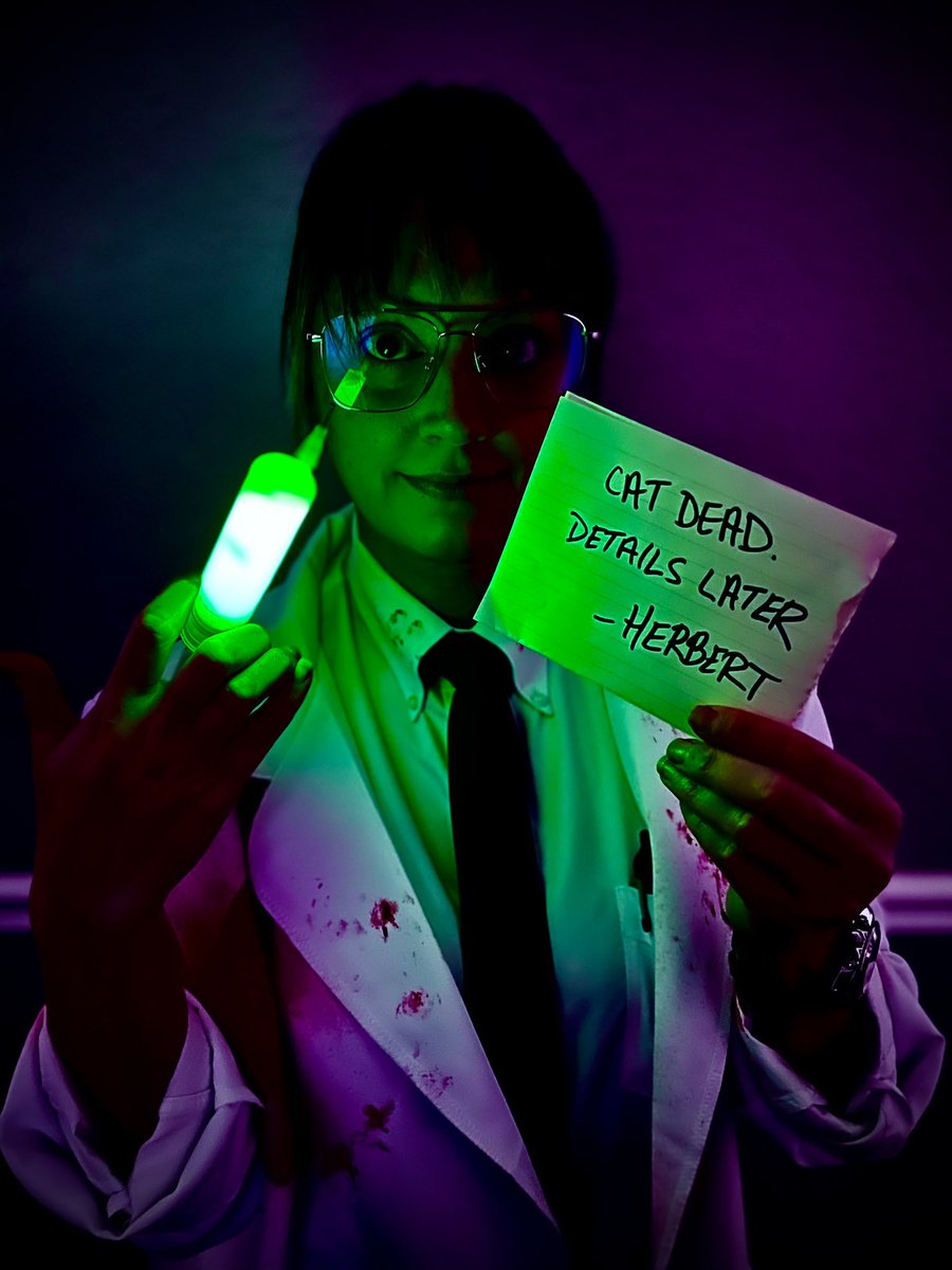 UrAWizardDani's tweet photo. Happy Halloween! #DrHerbertWest #thereanimator #HorrorCommunity #HorrorFan #HPLovecraft https://t.co/eTkP0nnGMU
