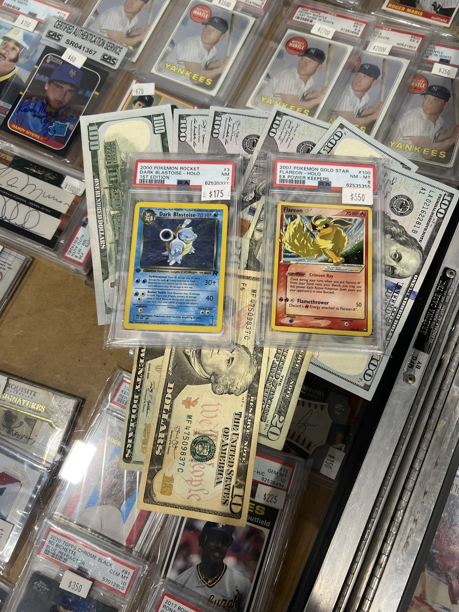 WorldCardTrader's tweet image. Thanks for the hospitality Tennessee! @nashcardshow 

#Pokemon #Charizard #wotc
