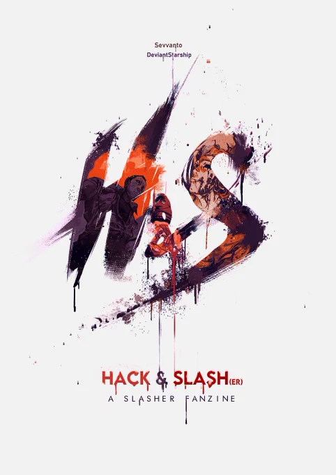 HACK &amp; SLASH(er) is here! If you like slashers, one-shots, and silly indulgent stuff, come get one!! Your support really means a lot and I hope you enjoy it as much as we did making it!  