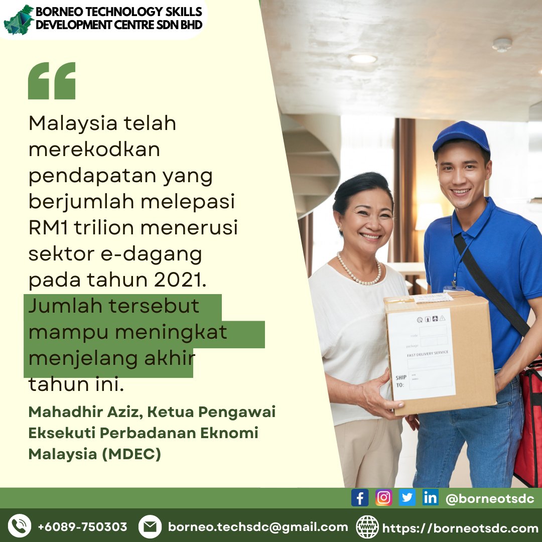 borneotsdc's tweet photo. #EDagang #BeliaSabah
Mari memohon Penempatan Pekerjaan dan Latihan kami dalam Pengurusan E-Dagang sekarang di laman web kami!
Atau hubungi kami di sini untuk selanjutnya,
β +6089 750303
π« borneo.techsdc@gmail.com
π https://t.co/I35l1gJXzY
#BTSDC https://t.co/QiCmzhSKuX