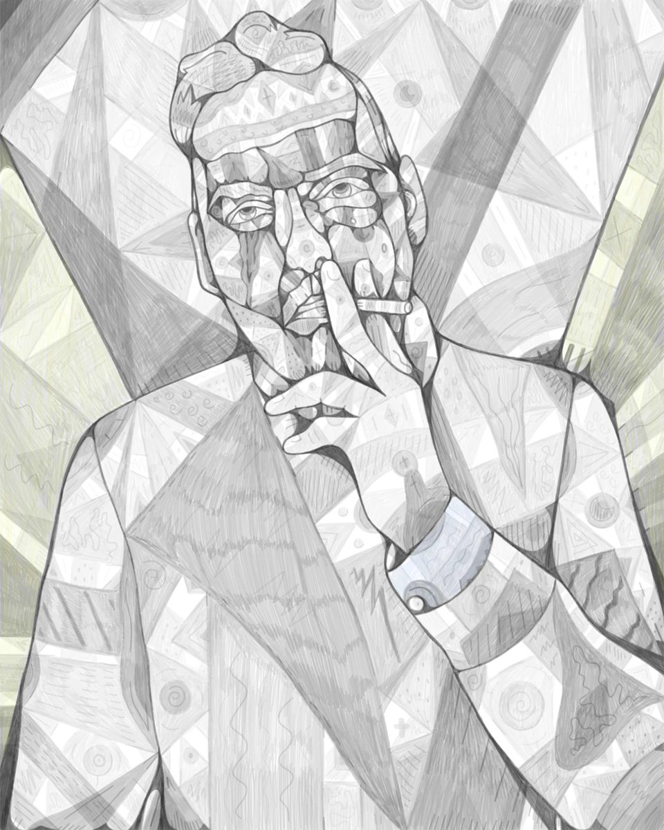 christoStPaul's tweet photo. Tradigital #selfportrait https://t.co/jDHkC8ikBj