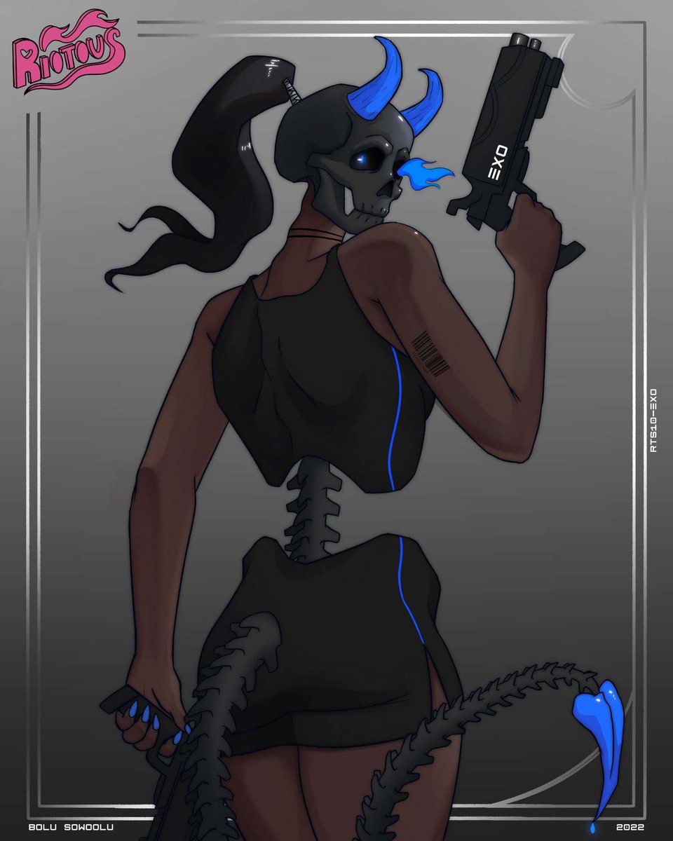 @bolusowoolu 's character design is really awesome and she's working on her project, <a href="/RiotousFC/">Riotous Fight Club ©💥🥊 || Available on OpenSea</a> . Another awesome artist just trying to make it. I don't own as much as I'd like atm, but I hope the project sees more collectors soon! 

She also has some lewd art floating around 😳