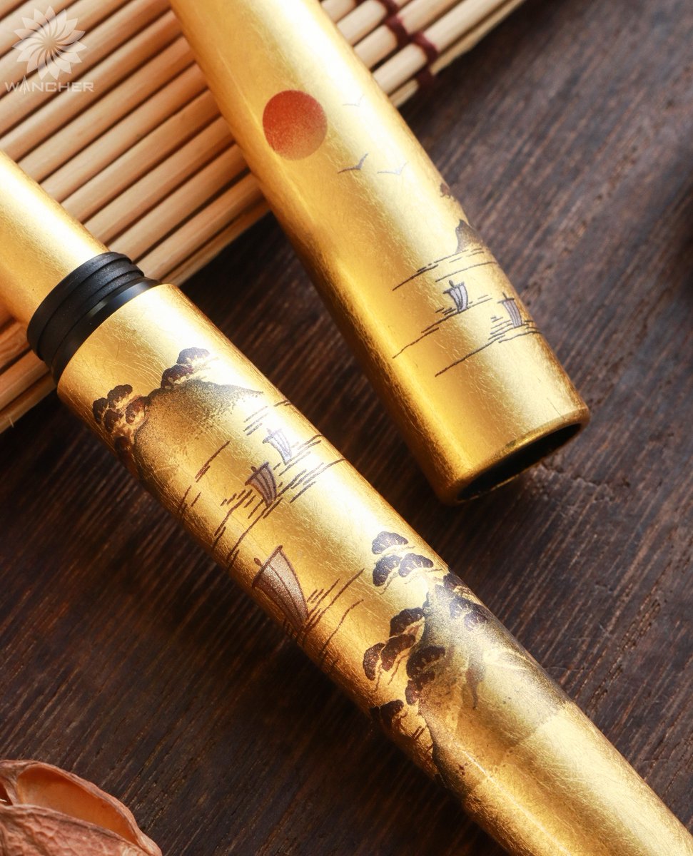 Wancher_Global's tweet photo. the drawing style of Sansui invites the viewer to mentally enter the painting's scene 🌄 . Many East Asian paintings depict serene scenery of mountains and rivers, it is considered charming and poetic. Visit the link here https://t.co/bMwG2zeIuz
.
#wancherpen #sunsui #fountainpen https://t.co/cBUOnwQKBV