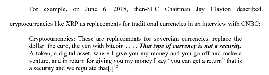 RippleArchive's tweet photo. 🚨BREAKING 🚨

THE SEC COMMISSIONER THAT SUED RIPPLE DESCRIBED XRP AS A NON-SECURITY!

#XRP #Ripple #RippleSEC https://t.co/qYxh6vdJSS