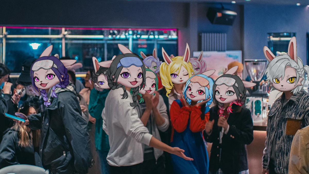 We had a BLAST at our first-ever Halloween #PajamaParty last Sat, all thanks to YOUR support!!! 👻🥳 

Can't wait to connect with every-bunny--let us know which country you're from and it might just be our next destination! 🐰 

#68NFT #BoldBunny #AXStudio #Party #Halloween