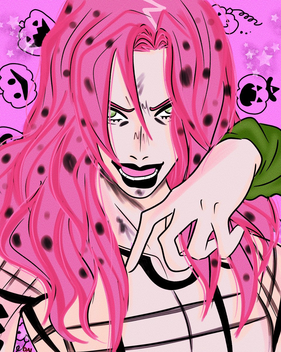 Halloween Diavolo for @NeriRubeedo 💕💕
#Diavolo #jjba #mafiaboss #boss #pink #ventoaureo