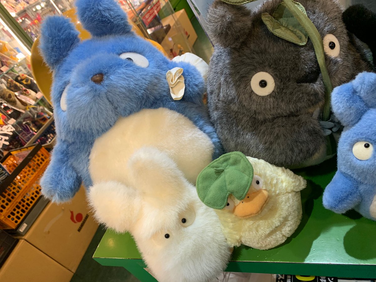 ジブリパークOPEN記念でジブリ作品 ぬいぐるみも追加だよ～☆となりの