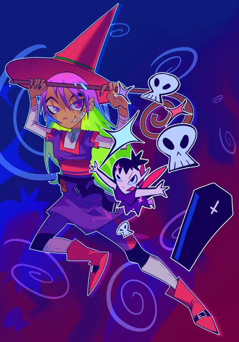 happy halloween take this old art of my wizard 101 character her name is amy rose 