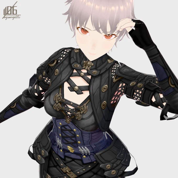 BOOTHフォロワー2800人達成しました!皆様いつも有難うございます!今後ともどうぞよろしくお願い致します! #booth_pm #Lagrangesix #VRoid #VRoidFashion 
