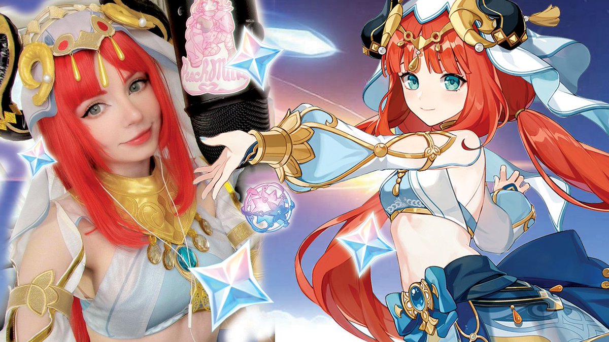 PeachMilky_'s tweet photo. I uploaded my Nilou Cosplay Rolls to YouTube this time! I was thinking I will do it for all of my cosplay rolls from now on?

https://t.co/q4V8xyWKl5 https://t.co/OJ9RCDAi4j