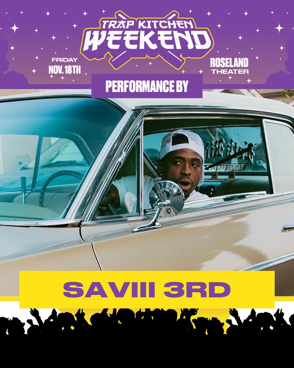 CoolNutz's tweet photo. Tickets Available Now: https://t.co/D7A6SA1POg #trapkitchenweekend #trapkitchen https://t.co/Wx3jwh7ZgR