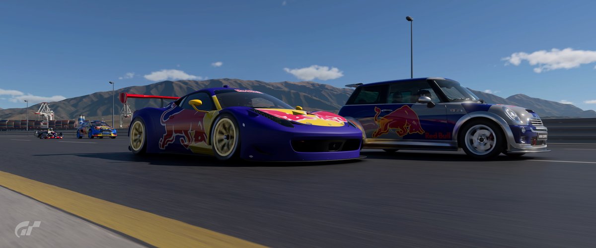 redbullgt7's tweet photo. @redbull promo run #givesyouwings #contest #redbullcapturepointus #gt7  #PS5Share, #GranTurismo7 https://t.co/8cJojon2Lb