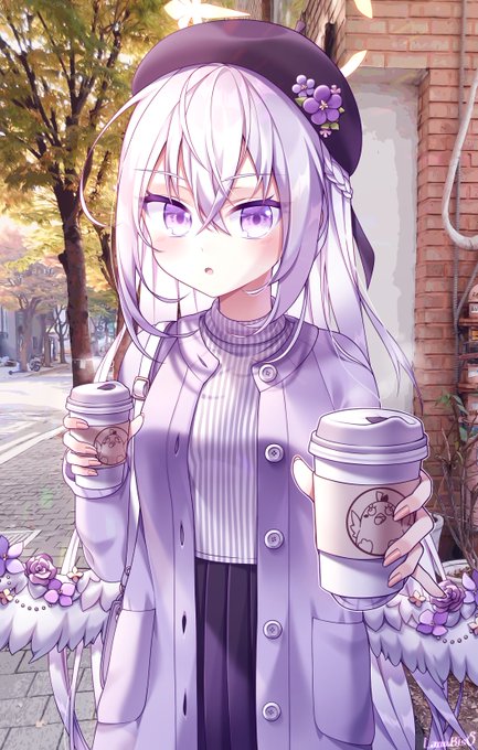 「熱いから気をつけて。」 #ブルアカ 