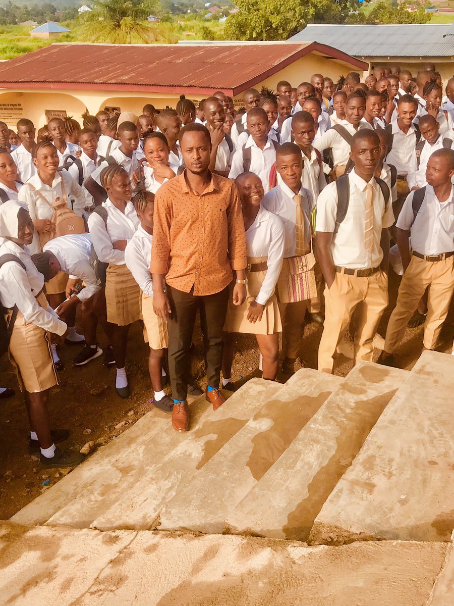 In consolidating peace for Pre-Post Election Come 2023, I’ve started a school tour in Kono District in preaching peace to school pupils, for them to see the needs to compliment peace, be political tolerance, free from violence and political commotion. <a href="/UNDPSierraLeone/">UNDP in Sierra Leone</a> @ayvnews