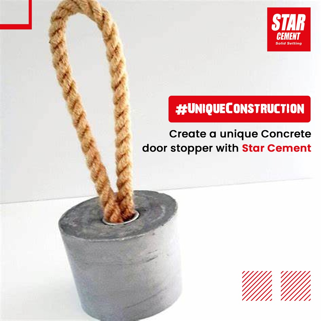 StarCementKol's tweet photo. Make your own Concrete door stopper using Star Cement. #UniqueConstruction #ConcreteDoorStopper #Unique #Construction #StarCement https://t.co/jVSWw82K0A