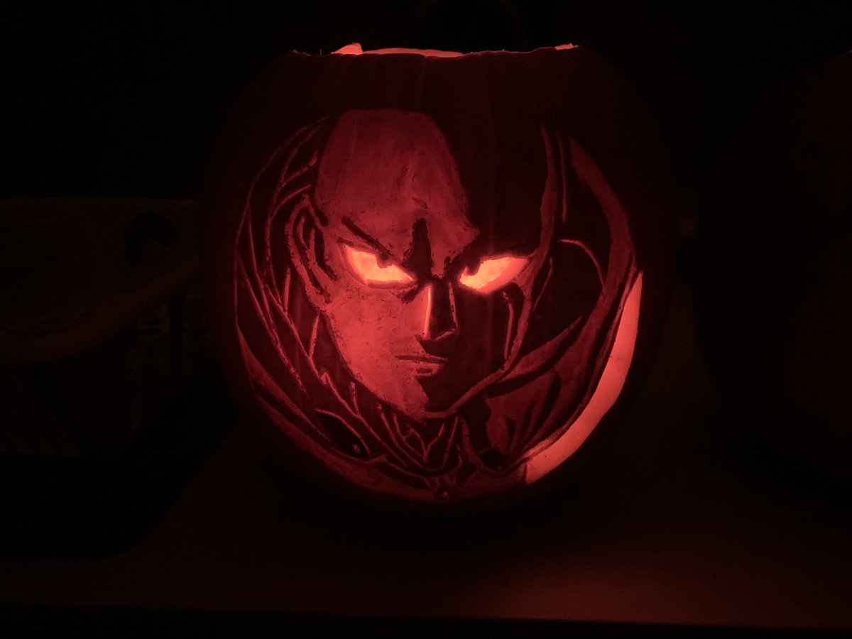 DmacRL's tweet image. Halloween pumpkins I carved with my sister 👊 🏴‍☠️ @NEBU_KURO @ONE_rakugaki @EiichiOdaArt