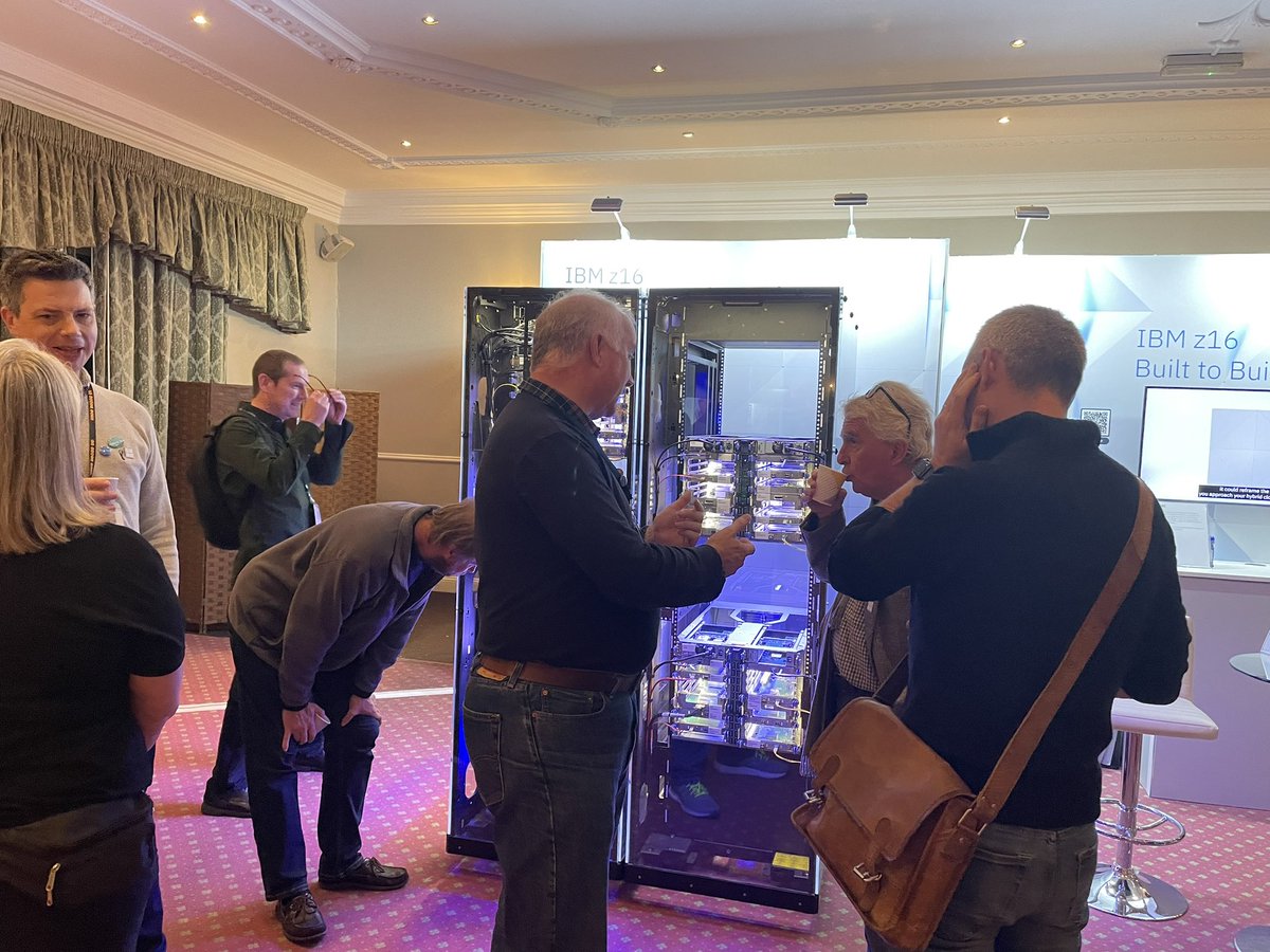 attending <a href="/gseukc/">GS UK Independent</a> Don’t forget to stop by the  #IBMZ booth .. there’s always time to hug the latest #mainframe #z16 #hybridcloud #ai #security <a href="/IBMUKI/">IBM United Kingdom and Ireland</a>