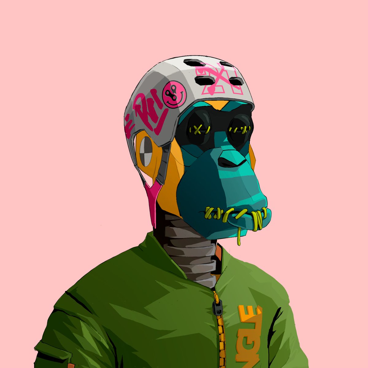 ConstantinoMass's tweet image. Despite the bear Market &amp;amp; the fp tanking in most Projects i have much FAITH in @Primatesnft 🌿
It&apos;s just the way this project is built - the community around it &amp;amp; ofc the Potential it has as Streetwear Digital Brand.Just added a MYTHIC &amp;amp; a GUZZLER to my #solana #NFT collection⚡️