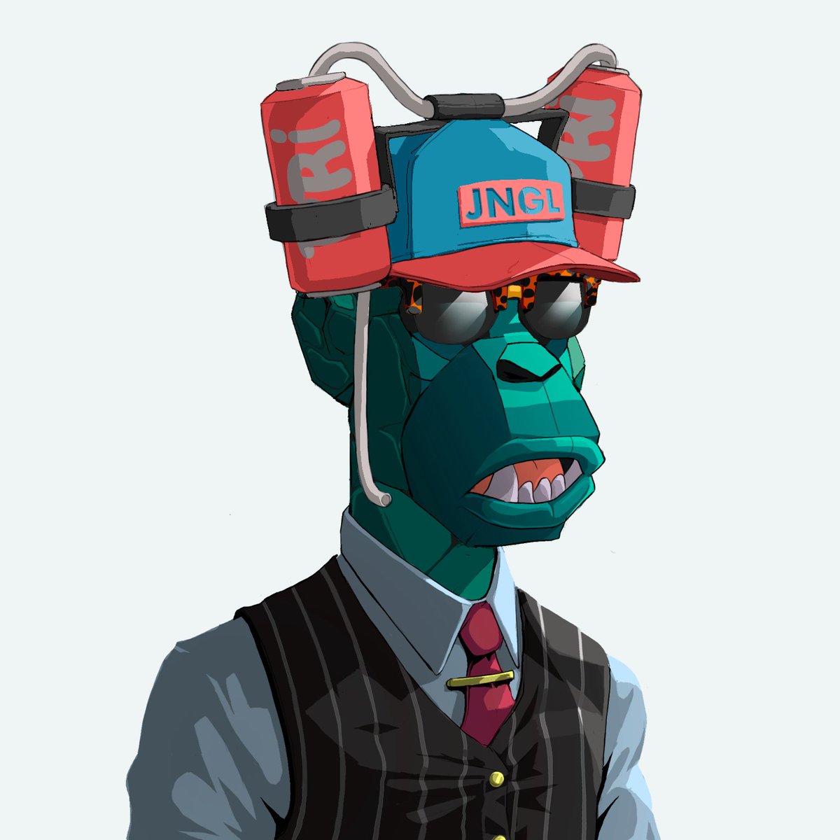 ConstantinoMass's tweet image. Despite the bear Market &amp;amp; the fp tanking in most Projects i have much FAITH in @Primatesnft 🌿
It&apos;s just the way this project is built - the community around it &amp;amp; ofc the Potential it has as Streetwear Digital Brand.Just added a MYTHIC &amp;amp; a GUZZLER to my #solana #NFT collection⚡️