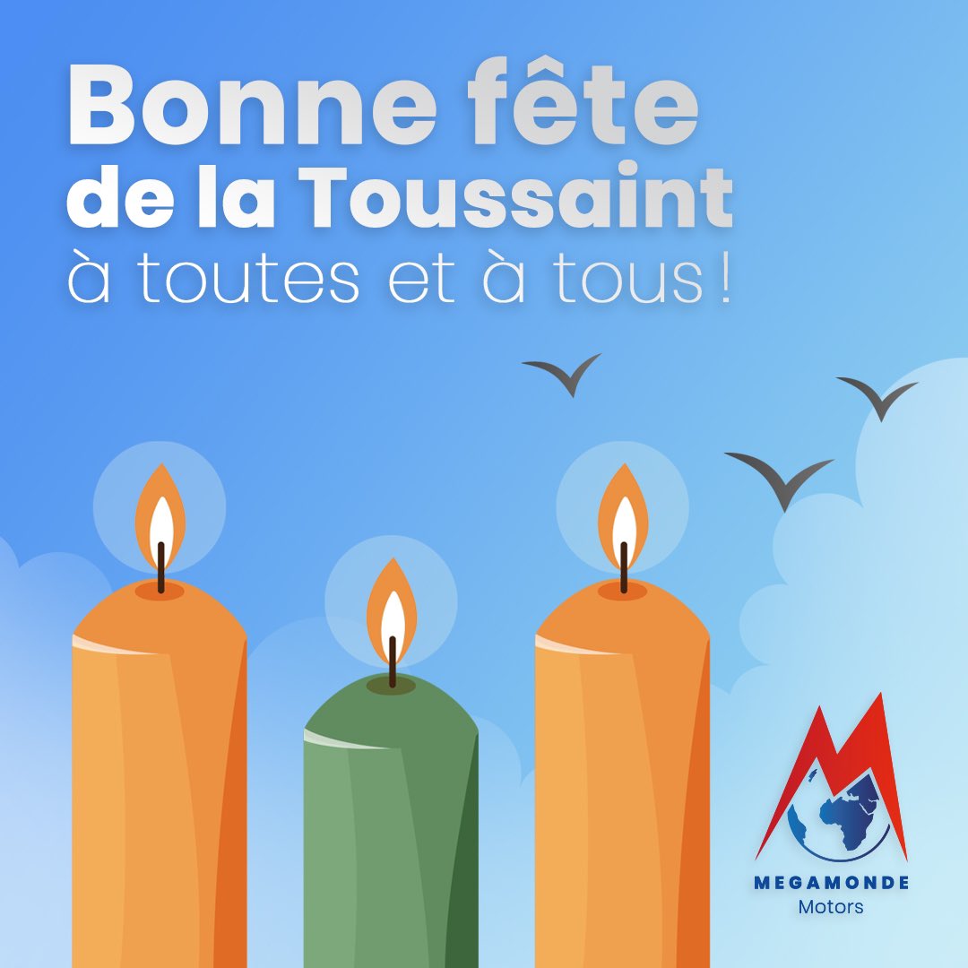Megamonde's tweet photo. MEGAMONDE souhaite à toute la communauté chrétienne d’ici et d’ailleurs une bonne fête de la Toussaint ⛪️✝️. 
Que le seigneur , nous accorde la paix et la santé 🙏 https://t.co/QLIRqNTxkT