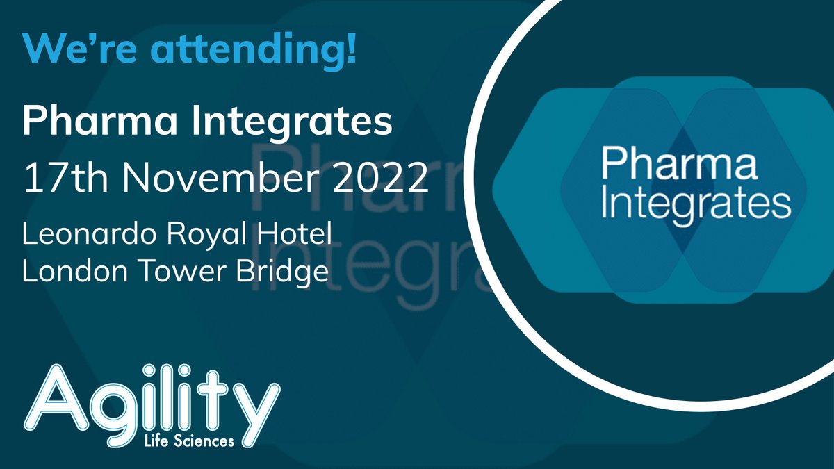 agilitylifesci's tweet image. Attending @LSIntegrates' #PharmaIntegrates event on 17th November? Our CEO @claire6thompson will be a panellist for the "#Formulating the future" session at 9.45, discussing how to speed up time to market for #DrugDevelopment.
 
Read more: lifescienceintegrates.com/agenda/pharma-…