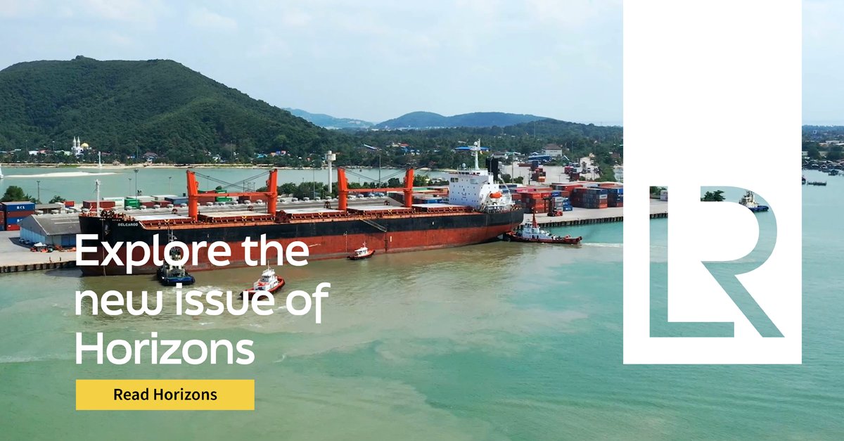 lloydsregister's tweet photo. Read our latest thought leadership, maritime insights and expert advice in the new issue of Horizons, featuring articles about social-focused governance, LNG collaboration, maritime AI and more. Explore the new issue here: https://t.co/dSzipxOrMk #LRHorizons #maritime https://t.co/Jcl242vJW5