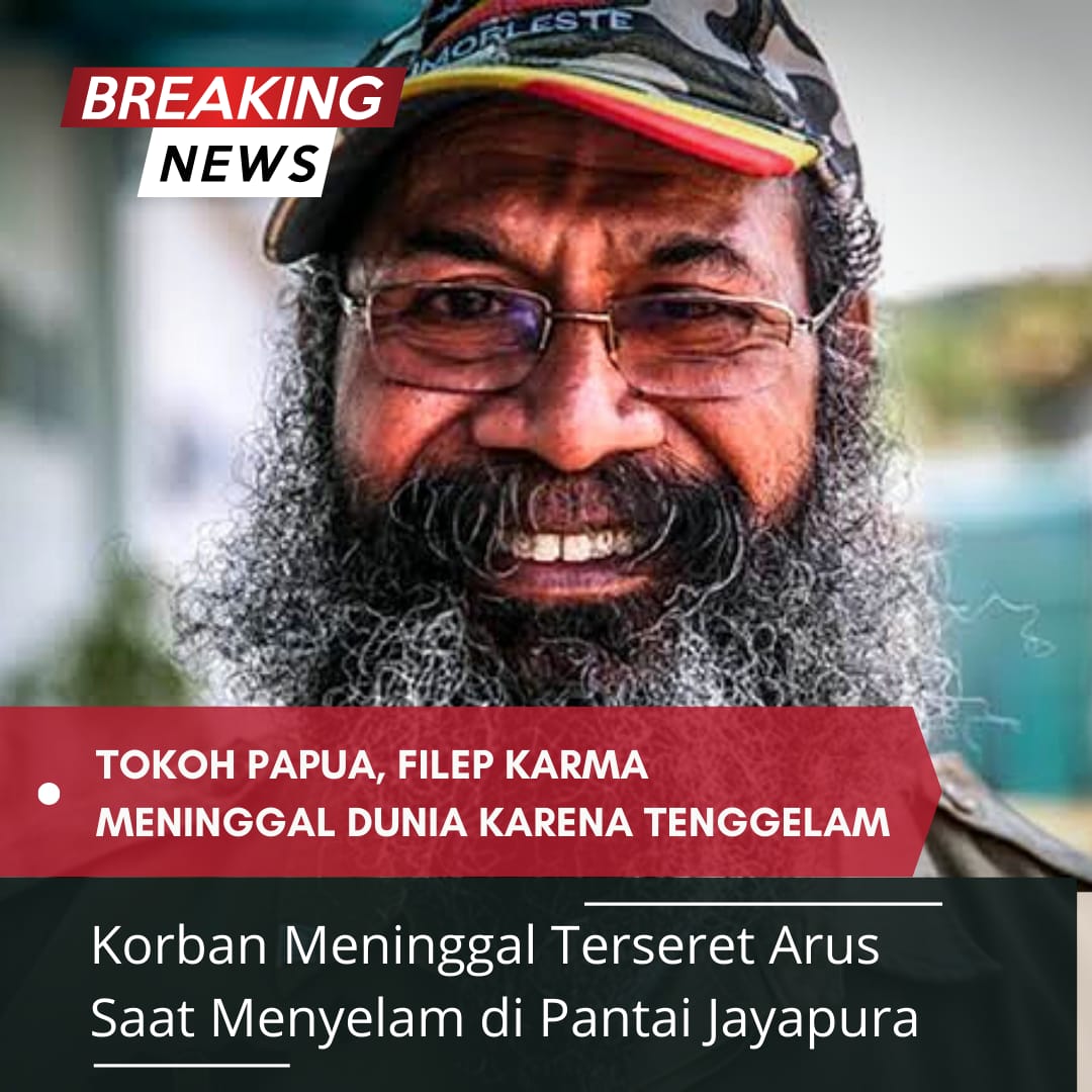 RirinPatimah's tweet photo. Tokoh Papua Filep Karma meninggal Dunia karena tenggelam
Banten
#PapuaDamai
#StopSeparatis
#PapuaIndonesia
#PapuaNKRI https://t.co/TbNWmlTLDF