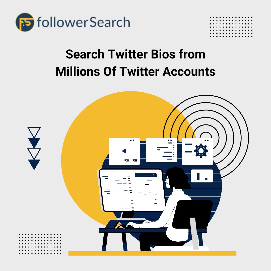 SearchFollower's tweet image. Run Twitter Search of profiles from the database of 800 million Twitter accounts. Search Twitter profiles based on their Bios, Location, Name, and Username.

Know More- bit.ly/3DMCH6S

#searchtwitterbios #twitteranalyticstool 
Christmas
