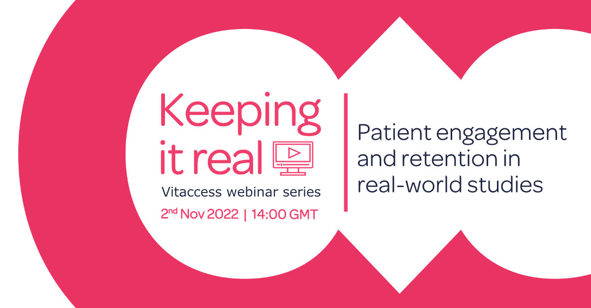 vitaccess's tweet photo. Our webinar on patient engagement and retention in real-world studies is tomorrow. It’s not too late to register!
Register here: https://t.co/bhUThTXxU1
#patientengagement #realworldevidence #realworldstudies https://t.co/KCgCtOTAn0