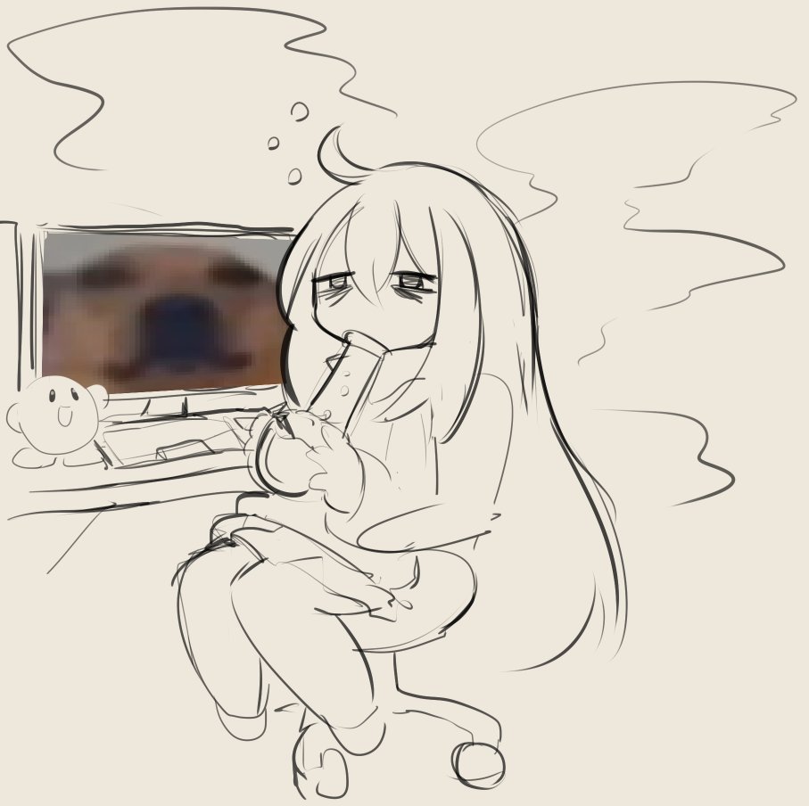 spooky drawings by an insane gal 