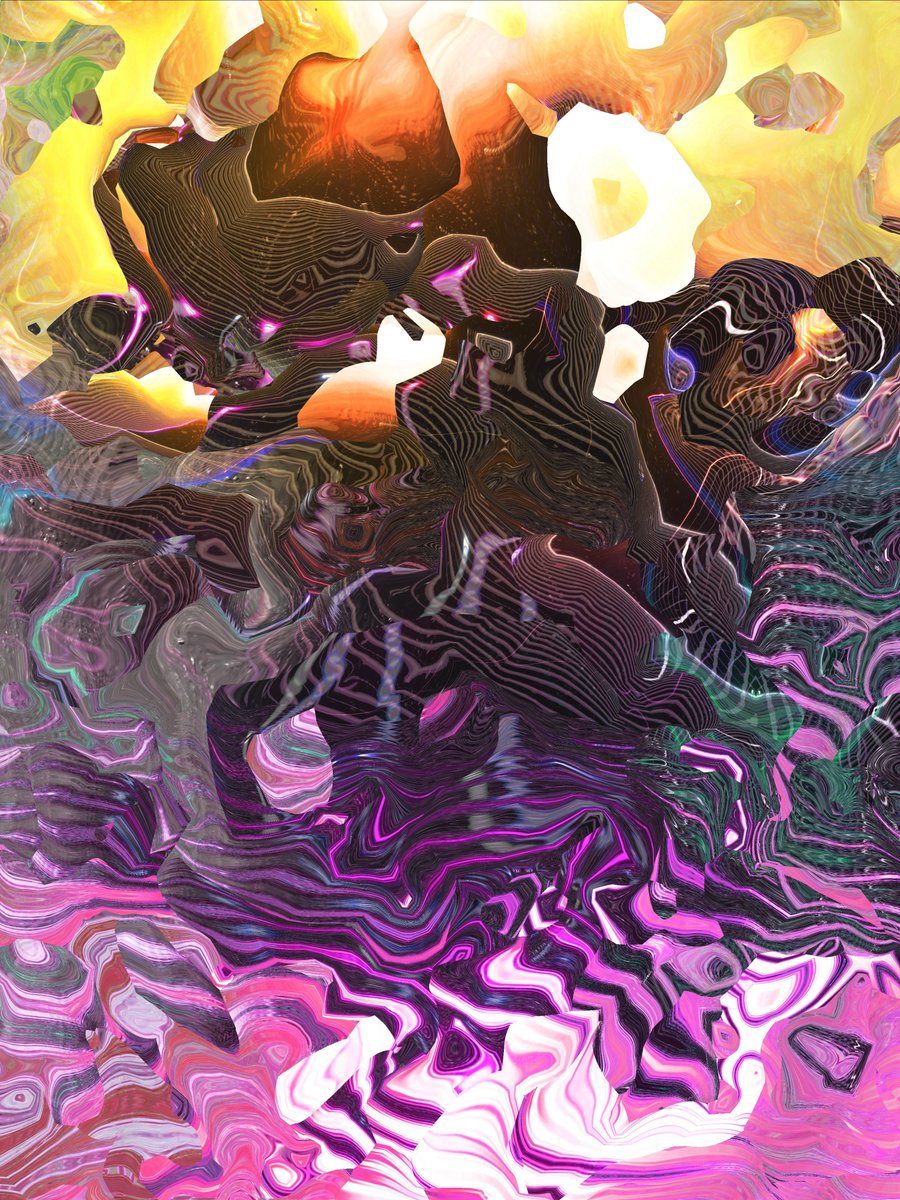 fluor_99's tweet photo. 'OVERWAVE'
w
energy comp
w
psyscape / d-sign
w
workshop residency ยฒยฐยฒยฒ
w
#cryptostuff #technoart #tezosart #abstractartwork https://t.co/HO17N6daPF