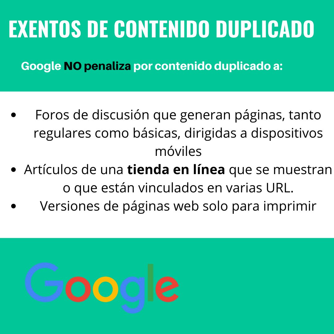 ginesmayol's tweet photo. Muchos dueños de #TiendasOnline aún preguntan por lo que considera #Google "contenido duplicado". Aquí está la respuesta oficial 👇 https://t.co/vGJeNUBa8W