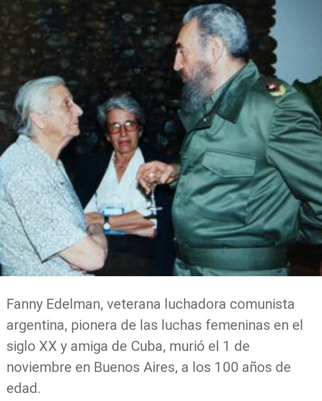 MaiteMNa's tweet photo. "Un minuto de silencio y otro siglo de lucha en su memoria.” #FannyEdelman https://t.co/YawQlCNhGM
