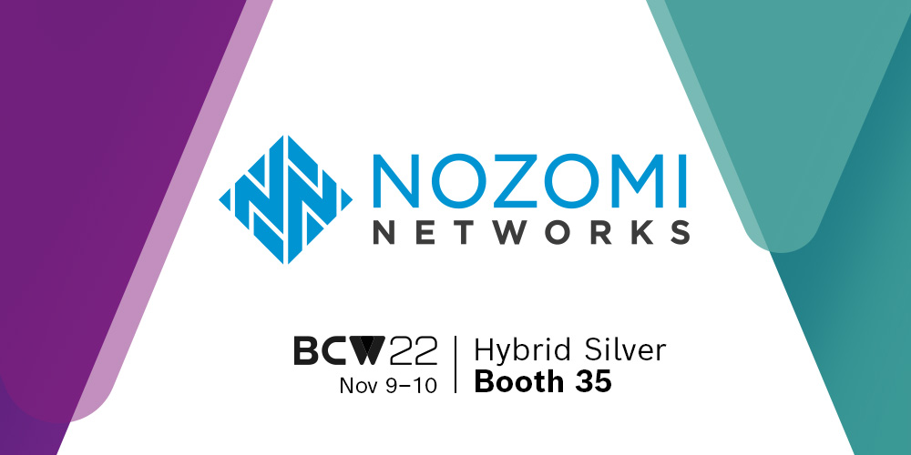The @BCWevent event is fast approaching and we can't wait to meet you there! You can find Nozomi Networks' Klaus-Dieter Eberherdt and @MikeDugent at booth #35 next week ready to talk about OT security. #BCW22 #BoschConnectedWorld #Berlin

More info: ow.ly/oH2T50LoH2o